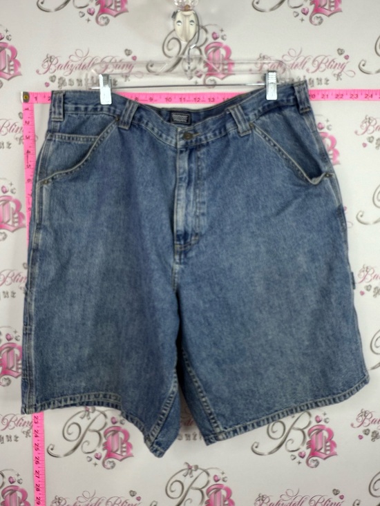 Denver Hayes Pants - Denver Hayes shorts vintage retro  Light Blue Denim Shorts